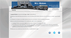 Desktop Screenshot of mjmotors.be