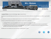 Tablet Screenshot of mjmotors.be